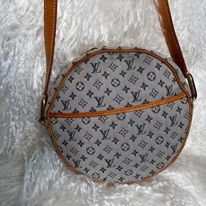 LV Jean Round “canteen” Jean blue monogram A++ condition with dust bag